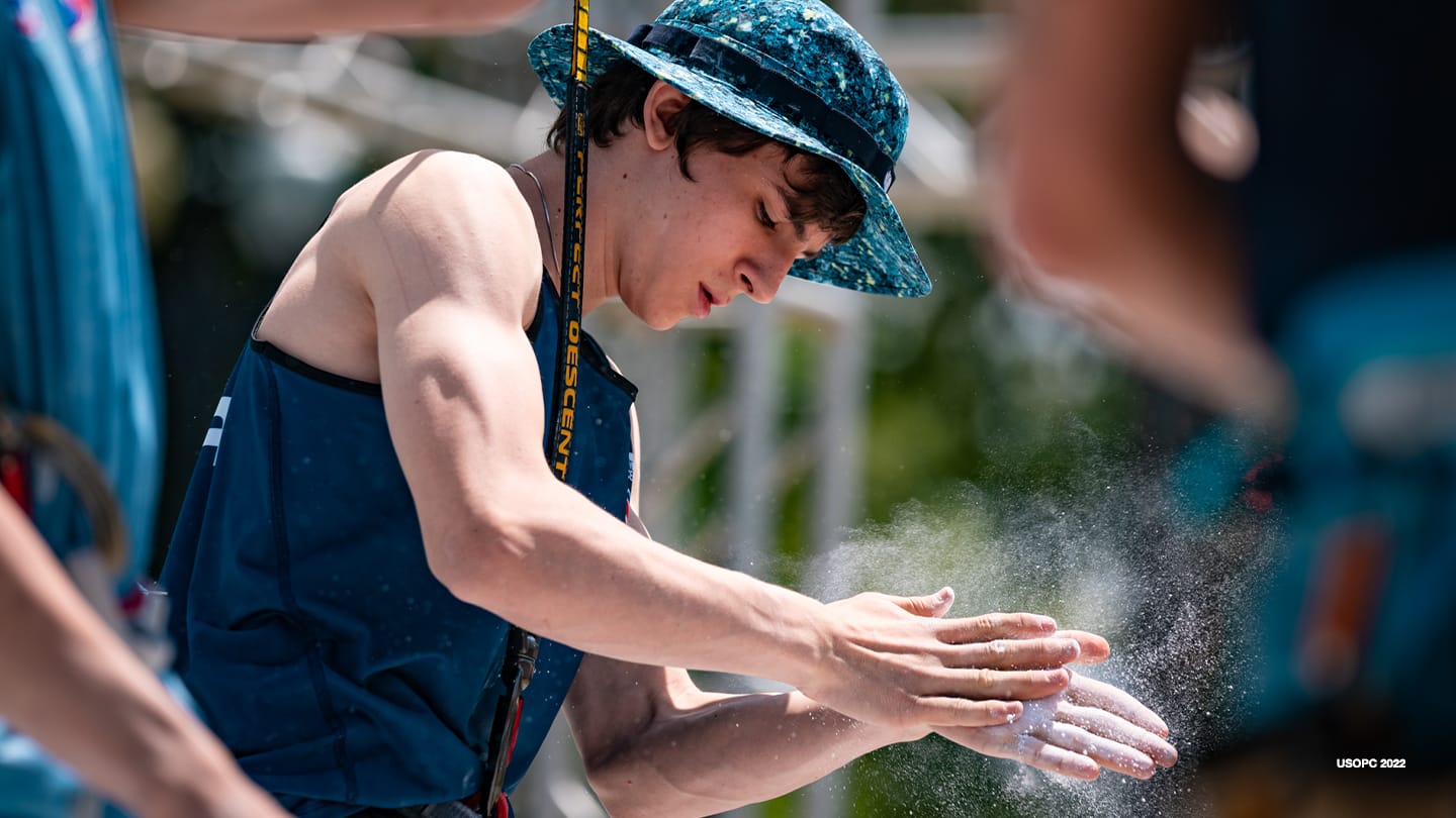 Team USA Samuel Watson Captures World Cup Climbing Gold In Edinburgh